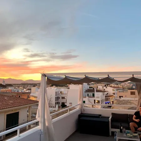 Sonne & Meerblick Aus 40 Grad Heissem Whirlpool Geniessen - Zentral Am Hafen Und Dennoch Ruhig Cala Ratjada  Extérieur photo